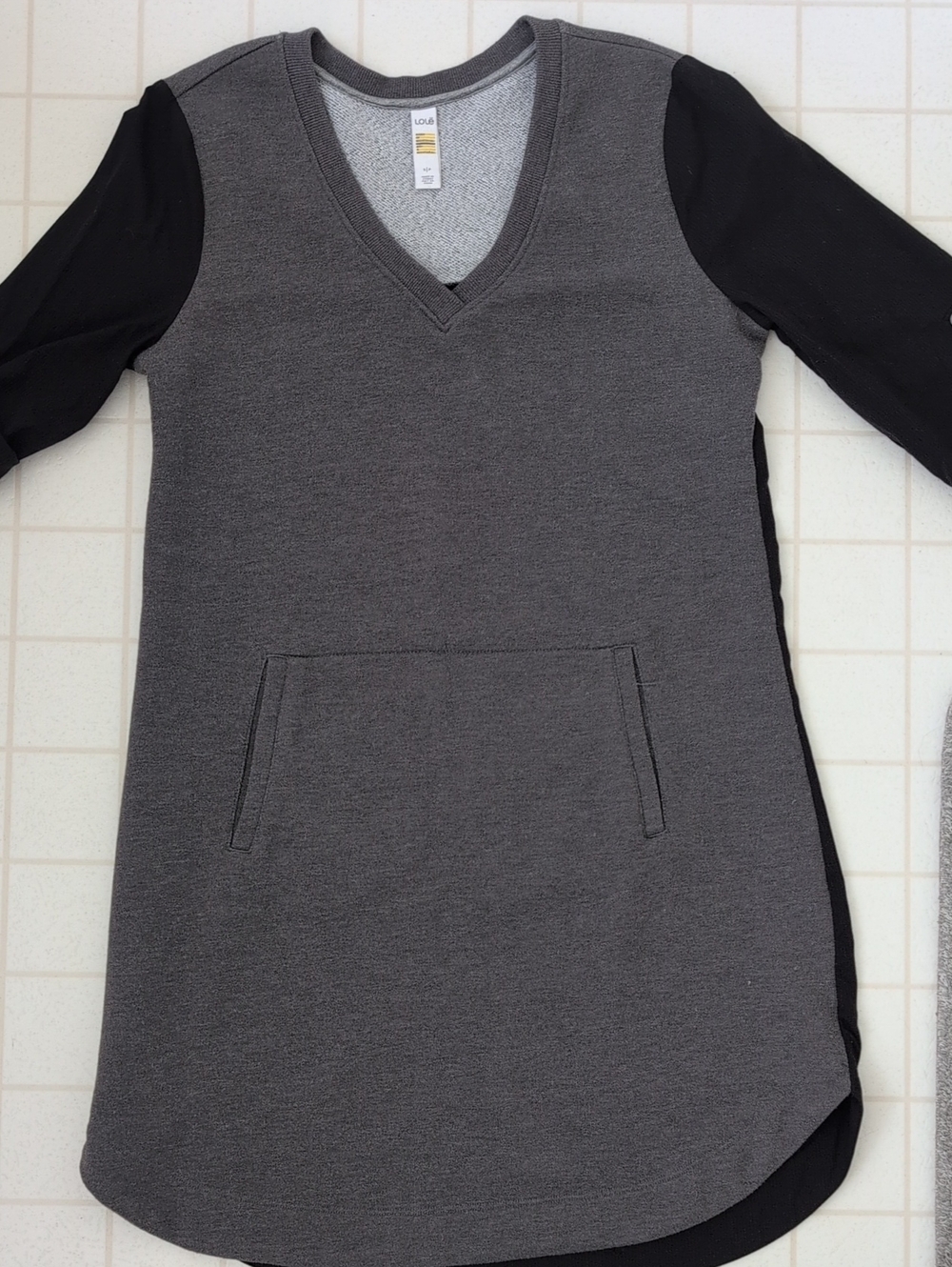 Lole V-Neck Long Sleeve Dress
